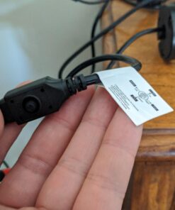 ANNKE 1080p Security Camera 4-in-1 CCTV Bullet Wired Cam, AHD/TVI/CVI/CVBS, Analog Surveillance Video Add–On Camera for Indoor/Outdoor Use, 100ft Clear Night Vision (Power Adapter Not Included) - E200 Black 52 719R7jku89L