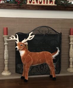 Melissa & Doug Giant Deer - Lifelike Stuffed Animal (over 3 feet long) 35 719RJ2FUEL 3