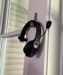 LEVN Bluetooth Headset with Microphone, Trucker Bluetooth Headset with AI Noise Cancelling & Mute Button, Wireless On-Ear Headphones 60 Hrs Working Time, for Trucker Home Office Remote Work Zoom LE-HS012 41 719RpD7wqaL