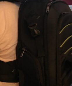 Evecase Large DSLR Camera/Laptop Travel Backpack Bag w/Rain Cover for Mirrorless, 4/3 Micro Four Third, Compact, Interchangeable Lens Digital Camera 18*12*8 inch Black 61 719SQzB4YvL