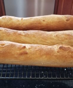 AMAGABELI GARDEN & HOME Nonstick Perforated Baguette Pan 15" x 13" for French Bread Baking 4 Wave Loaves Loaf Bake Mold Toast Cooking Bakers Molding 4 Gutter Oven Toaster Pan Cloche Waves Silver 4 Slots 29 719TKuEnVL