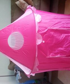 5-Piece Princess Castle Girls Pop Up Play Tent & Dress Up Costume Bundle - Playhouse Gift for Girls & Toddler for Indoor & Outdoor Use with Pink Fairy Tale Carrying Bag & Glow in The Dark Stars 36 719TUmu5JL