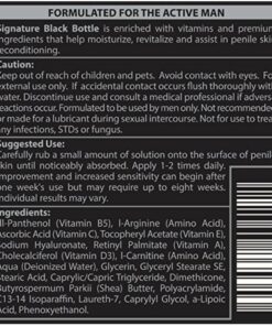 Kröning Signature Black Bottle Signature Black Bottle - Penile Moisturizer Cream - Urologist and Dermatologist Approved - Helps Relieve Chafing, Reduces Dry, Irritated Penile Skin - 4.25 Oz (2 Pack) 2 15 719TXucJU6L