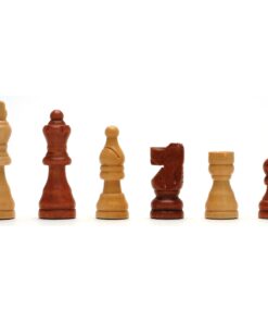 Alternative view of WE Games French Staunton Wood Chessmen with 2.5 inch King