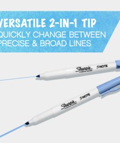 SHARPIE S-Note Creative Markers, Highlighters, Assorted Colors, Chisel Tip, 24 Count 36 719VRR9GNJL