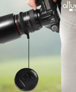 5 Pcs Altura Photo Lens Cap Keeper, Camera Lens Cap Leash for DSRL & Mirrorless Lenses - Camera Lens Keeper/Lens Holder for Canon, Nikon, Sony, Sigma, Tamron & Others Camera Lens Accessories 27 719VcupLjeL 1