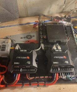 InstallGear 0/2/4 AWG Gauge Power Distribution Block 1/0 Gauge in to (4) 4/8 Gauge Out - Fuse Block for Auto, RV, Motorcycle, and Boat - Distribution Block Car Audio 1/0 Gauge In - (4) 4/8 Gauge Out 30 719Vvg E6L