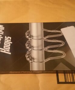 Shower Curtain Hooks 12 Piece Rings Stainless Steel Rustproof Friction Free Gliding 1 Sets of 12 Hooks , Value Pack 46 719WrJ4hWPL 1