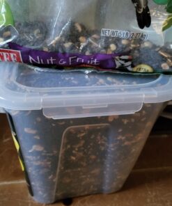 More Birds 3N1 Bird Seed Super Tote and Storage, 5 lb Seed Capacity 30 719WsgI1kUL