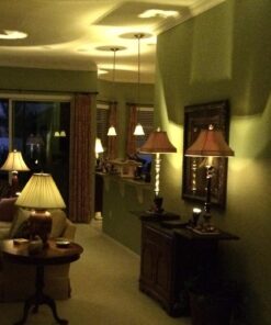 URPOWER Solar Lights Outdoor, Adjustable Solar Spot Lights Outdoor, 2-in-1 Waterproof Solar Landscape Spotlights Wall Light, Dusk-to-Dawn Solar Powered Outdoor Light for Garden, Yard (2 Pack Warm) 2 Pack Warm White 42 719XE24Y5EL