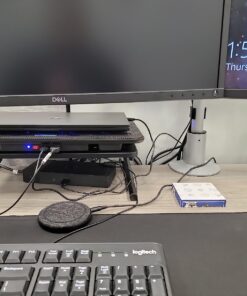 TECKNET Laptop Cooling Pad, Portable Slim Quiet USB Powered Laptop Notebook Cooler Cooling Pad Stand Chill Mat with 3 Blue LED Fans, Fits 12-17 Inches (Black) Black 35 719XhOQm4eL