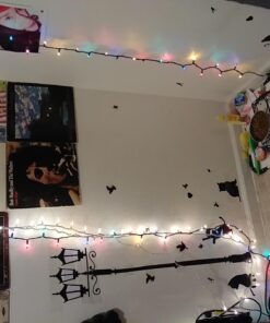 1 X Black Cat Design Picture Art Peel & Stick Wall Sticker DIY Vinyl Wall Decal Applique 33x60cm 18 719XqZp6zNL