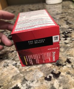 Tylenol Extra Strength Acetaminophen Rapid Release Gels, Pain Reliever & Fever Reducer, 100 ct Unflavored 100 Count (Pack of 1) 52 719Xwi3QS5L 1