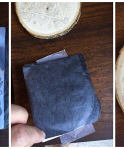 MyArtscape Graphite Transfer Paper - 9" x 13" - 50 Sheets - Waxed Carbon Paper for Tracing (Black) 41 719XxhM7q L