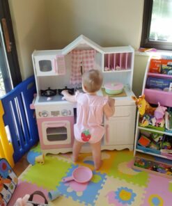 KidKraft 53222 Modern Country Kitchen Toy 12 719ZguAS5xL