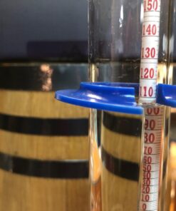 Hydrometer Alcohol Meter Test Kit: Distilled Alcohol American-Made 0-200 Proof Pro Series Traceable Alcoholmeter Tester Set with Glass Jar for Proofing Distilled Spirits - Made in America 27 719ZuXrhHL