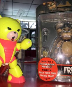 Funko 5" Articulated Action Figure: Five Nights at Freddy's (FNAF) - Freddy Fazbear - Collectible - Gift Idea - Official Merchandise - for Boys, Girls, Kids & Adults - Video Games Fans 58 719dYWwA27L