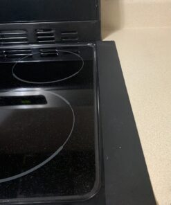 CozyKit Silicone Kitchen Stove Counter Gap Cover Long & Wide Gap Filler (2 Pack) Seals Spills Between Counters, Stovetops, Washing Machines, Oven, Washer, Dryer - Heat-Resistant and Easy Clean (Black) Black 35 719eK5dM60L