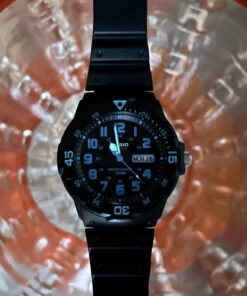 Casio Unisex MRW200H-2BV Neo-Display Black Watch with Resin Band 35 719eZBbNoVL