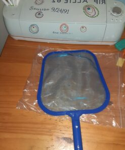 Leaf Skimmer Net Swinging Pool Skimmer Above Ground Pool Maintenance - Fine Mesh Net - for Cleaning Surface of Swimming Pools, Hot Tubs, Spas and Fountains 25 719f6sFcL