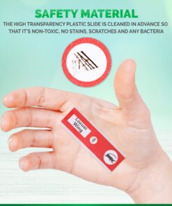 AMSCOPE-Kids 48pcs Kids Plastic Prepared Microscope Slides of Animals Insects Plants Flowers Sample Specimens for Stereo Microscopes 12 719fOBwxs4L