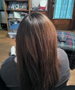 Hair Straightener Brush, TYMO Ring Hair Straightener Comb Straightening Brush for Women with 5 Temps 20s Fast Heating & Dual Voltage Black 44 719fXhfZC8L