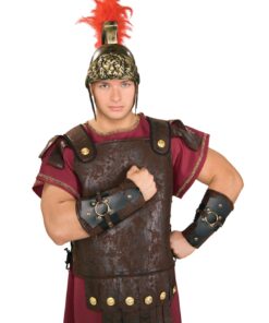 Alternative view of Rubie's Men's Roman Arm Guards Costume Accessory One Size As Shown