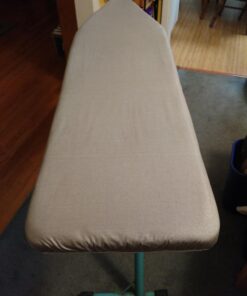Epica Ironing Board Cover and Pad - Standard Size 15x54 Padded Ironing Board Covers, Heat Reflective Coating, Elastic Edge, Thick Pads, Scorch & Stain Resistant Iron Board Cover with Padding Grey Gray 35 719h9jE63hL