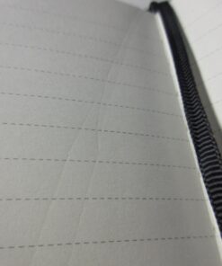 2 Pack Classic Ruled Notebooks/Journals - Premium Thick Paper Faux Leather Writing Notebook, Black, Hard Cover, Large, Lined (5.4 x 8.3) 47 719h9lowTYL