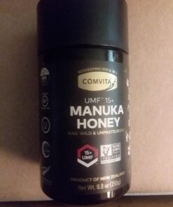 Comvita Manuka Honey (UMF 15+, MGO 514+) New Zealand’s #1 Manuka Brand | Superfood for Gut & Immune Support | Raw, Wild, Non-GMO | 8.8 oz 8.8 Ounce (Pack of 1) 41 719hSMDIv9L