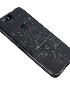 Huawei Nexus 6P Case, Cruzerlite Bugdroid Circuit Case Compatible for Huawei Nexus 6P - Retail Packaging - Black Standard Packaging 17 719iMld7vtL