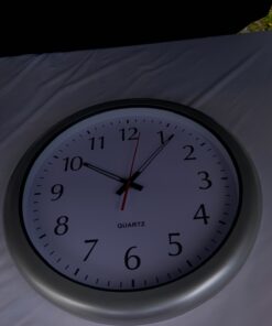 Poolmaster 52601 Indoor or Outdoor Clock, Silver 13 719iXmTG0pL