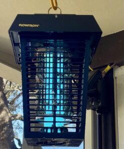 Flowtron Bug Zapper, 1 Acre of Outdoor Coverage with Powerful 40W Bulb & 5600V Instant Killing Grid, Electric Insect, Fly & Mosquito Zapper, Made in The USA 31 719jZdkYuML 1