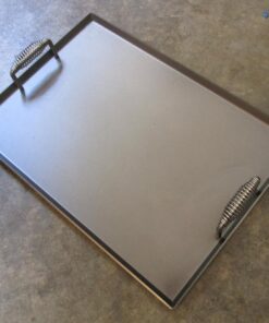 Island Outdoor, LLC 5-3/8" Stainless Spring Handle with 1/2" Steel Rod (6" Wide, 3.5" Tall) - Weld ON 22 719k pu9DQL