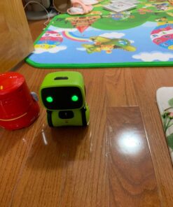 GILOBABY Kids Robot Toys, Interactive Robot Companion Smart Talking Robot with Voice Control Touch Sensor, Dancing, Singing, Recording, Repeat, Birthday Gifts for Boys Ages 3+ Years (Green) Green, Black 23 719lBUl1UL