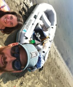 INTEX 68376EP Mariner 4 Inflatable Boat Set: Includes Deluxe 54in Aluminum Oars and High-Output-Pump – SuperTough PVC – Inflatable Thwart Seats – 4-Person – 1100lb Weight Capacity 52 719lJNz lcL