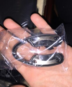 WineOvation Electric Gun Wine Opener (Silver) - Open your Wine Bottle fast and without hassle - Best Electronic Automatic Corkscrew for Gun Enthusiasts and Wine Lovers - Rechargeable Battery Operated a_Wine Gun Silver 44 719lyblP3GL