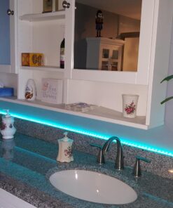 DAYBETTER Waterproof Led Strip Lights Kit 16.4ft RGB Color Changing Led Lights with Remote Controller for Bedroom Party Home Kicthen Room Decoration for Indoor Outdoor Use 16.4 ft 22 719m9u8 EPL