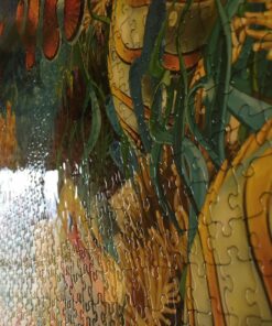 MasterPieces - Jigsaw Puzzle Glue & Wide Plastic Spreader, 5oz - 2 Pack - Clear 40 719mBrZ08L