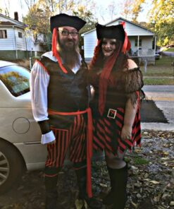 Leg Avenue Women's Swashbuckler Pirate Hat Red/Black 20 719mNCzcCJL