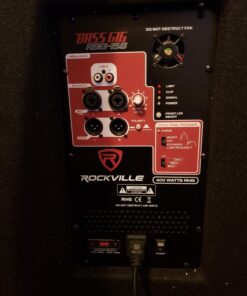 Rockville RBG15S 1600w Active Powered PA Subwoofer w/DSP + Limiter Pro/DJ, 15 inch, Black 48 719mXwmAI9L