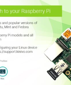 Kinivo USB Bluetooth Adapter for PC BTD400 (Bluetooth 4.0 Dongle Receiver, Low Energy) - Compatible with Windows 11/10/8.1/8, Raspberry Pi, Linux, MacOS, Laptop & Headphones 29 719metYNONL