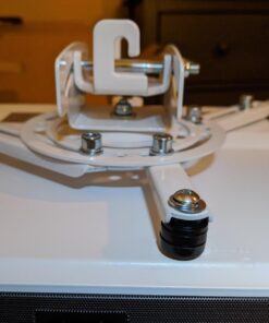 QualGear PRB-717-Wht Ceiling Mount Projector Accessory White Mount 39 719mwnhydL