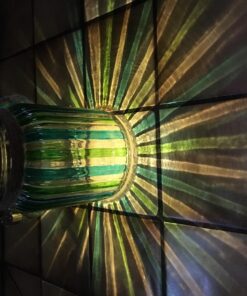 Sogrand Green Stripe Copper Cap Glass Jar, Solar Lights Outdoor, Thick Hanger 7 719nb4wdwL