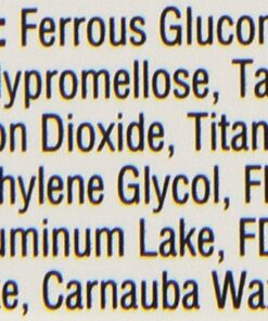 Fergon Iron Supplement, Tablets, 100 Count (Pack of 3) 7 719nc5ALRL