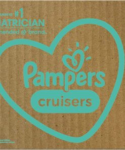 Pampers Cruisers Diapers - Size 5, 128 Count, Disposable Active Baby Diapers with Custom Stretch 20 719nsuXiZcL