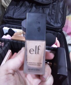 e.l.f. Flawless Finish Foundation, Improves Uneven Skin Tone, Lightweight, Medium Coverage & Semi-Matte, Vegan & Cruelty-Free, Bisque, 0.68 Fl Oz Natural 0.68 Fl Oz (Pack of 1) 38 719oDPrB7IL 2