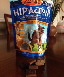 Zuke's Hip Action Hip & Joint Natural Dog Treats Crafted in the USA, 16 Ounce (Pack of 1) Peanut Butter & Oats 1.00 Pound (Pack of 1) 34 719oIEXzfXL