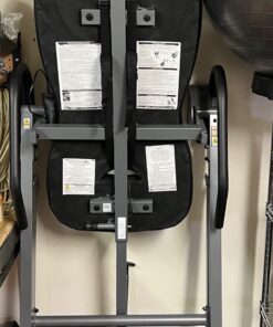 INNOVA HEALTH AND FITNESS ITM5900 Advanced Heat and Massage Inversion Table, Gray/Black 75 719ovqa2lnL