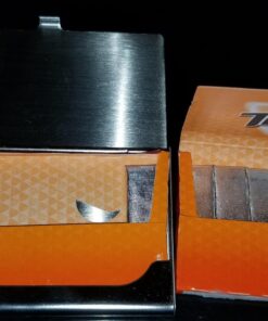 MaxGear Metal Business Card Holder for Men & Women, Pocket Business Card Case Slim Business Card Wallet Business Card Holders Name Card Holder, 3.7 x 2.3 x 0.3 inches, Stainless Steel, Silver Mirror Brushed Silver 51 719qOIBcQRL